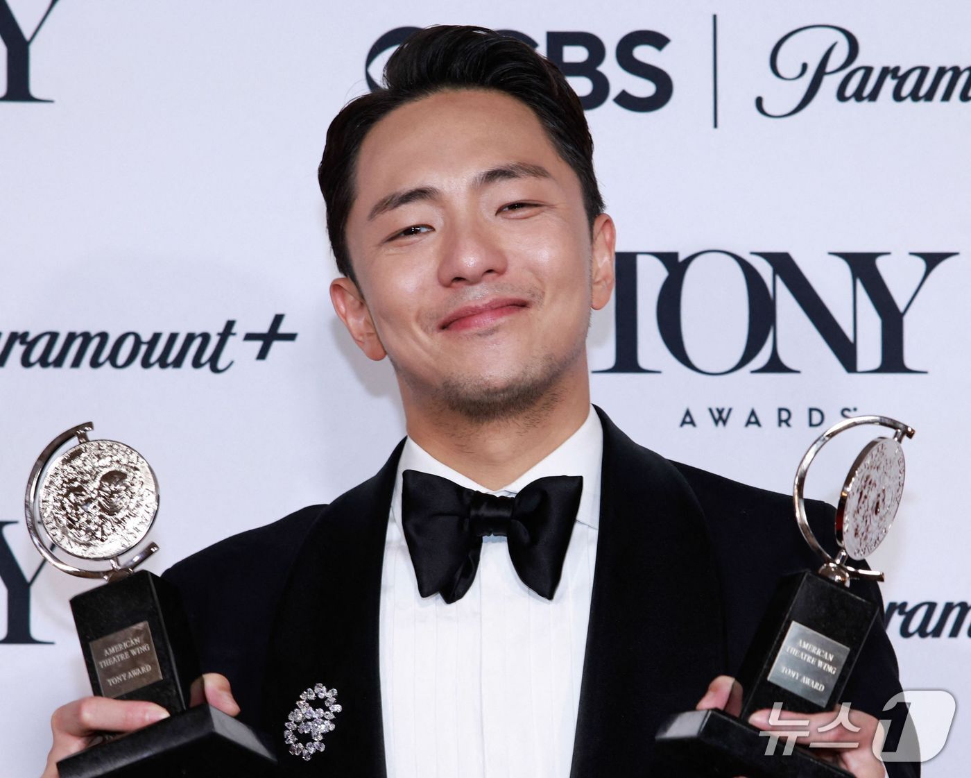 본문 이미지 - K뮤지컬 &#39;어쩌면 해피엔딩&#39;으로 토니상 6관왕을 차지한 박천휴 작가. ⓒ AFP=뉴스1 ⓒ News1 