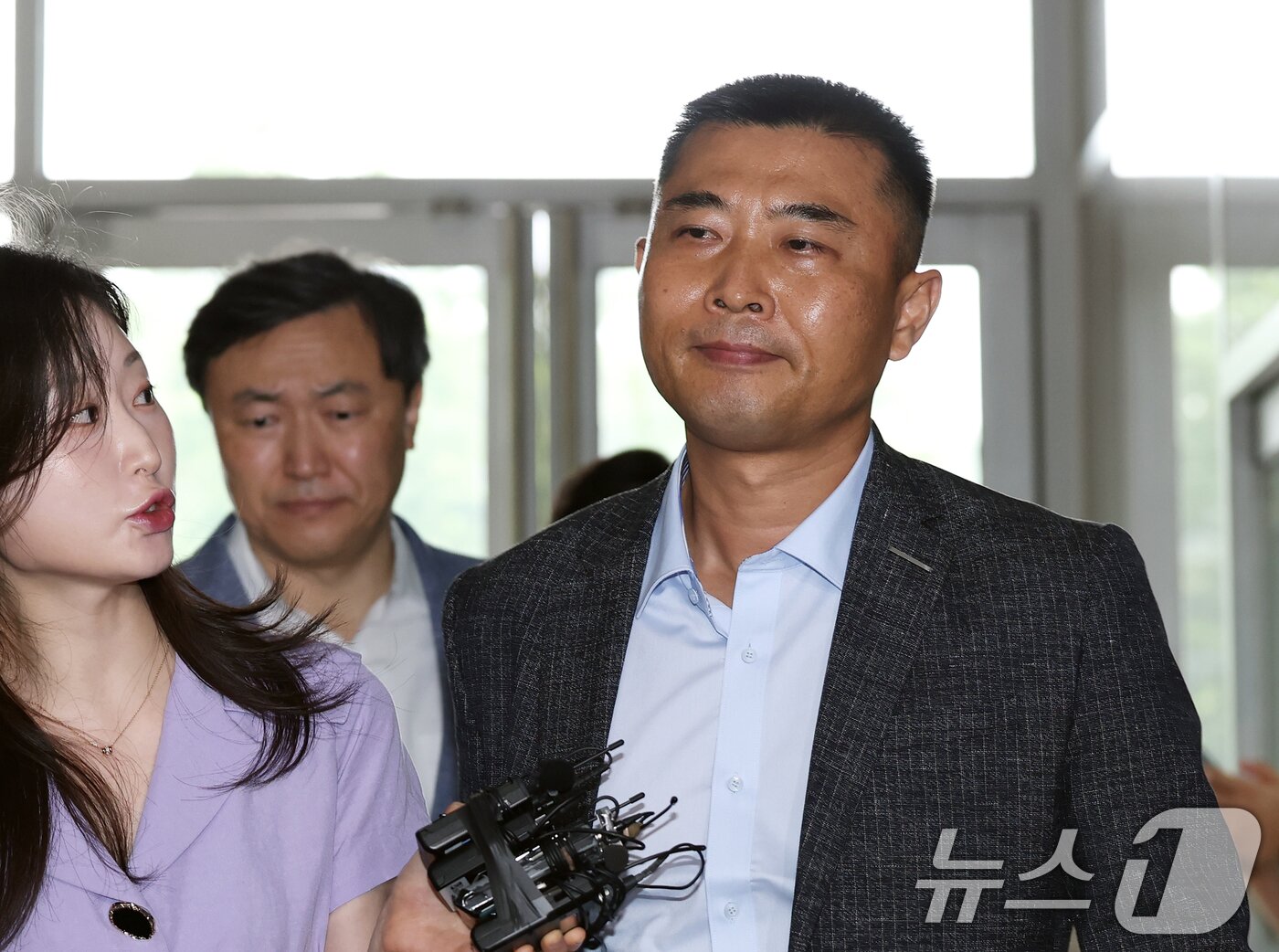 본문 이미지 - 해병대원 순직사건에서 업무상과실치사상 혐의를 받는 박상현 전 해병대1사단 제7여단장&#40;대령&#41;. 2025.8.25/뉴스1 ⓒ News1 오대일 기자