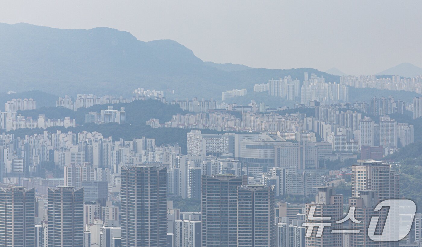 본문 이미지 - 서울 아파트 단지 모습. ⓒ News1 이재명 기자