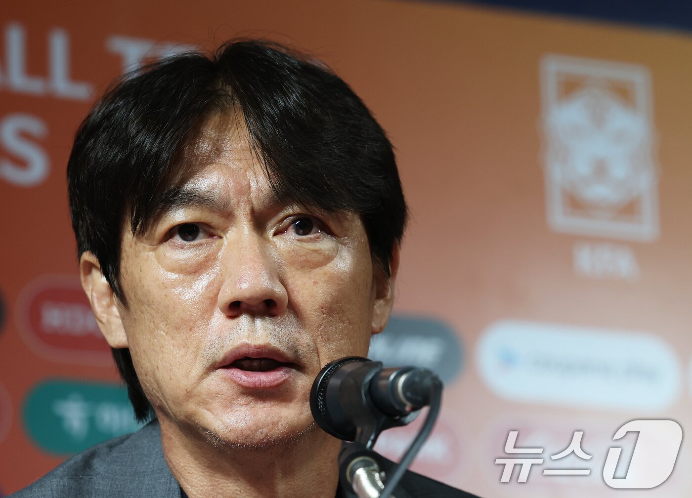 본문 이미지 - 홍명보 축구 국가대표팀 감독. 2025.8.25 ⓒ 뉴스1 오대일 기자