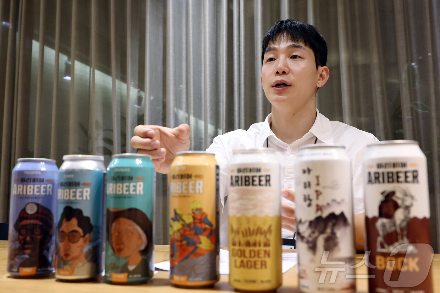 본문 이미지 - 엄진호 GS리테일 와인25플러스 파트 매니저가 26일 오후 서울 강남구 논현로 GS강남타워에서 뉴스1과 인터뷰를 하고 있다. 2025.8.26/뉴스1 ⓒ News1 박정호 기자