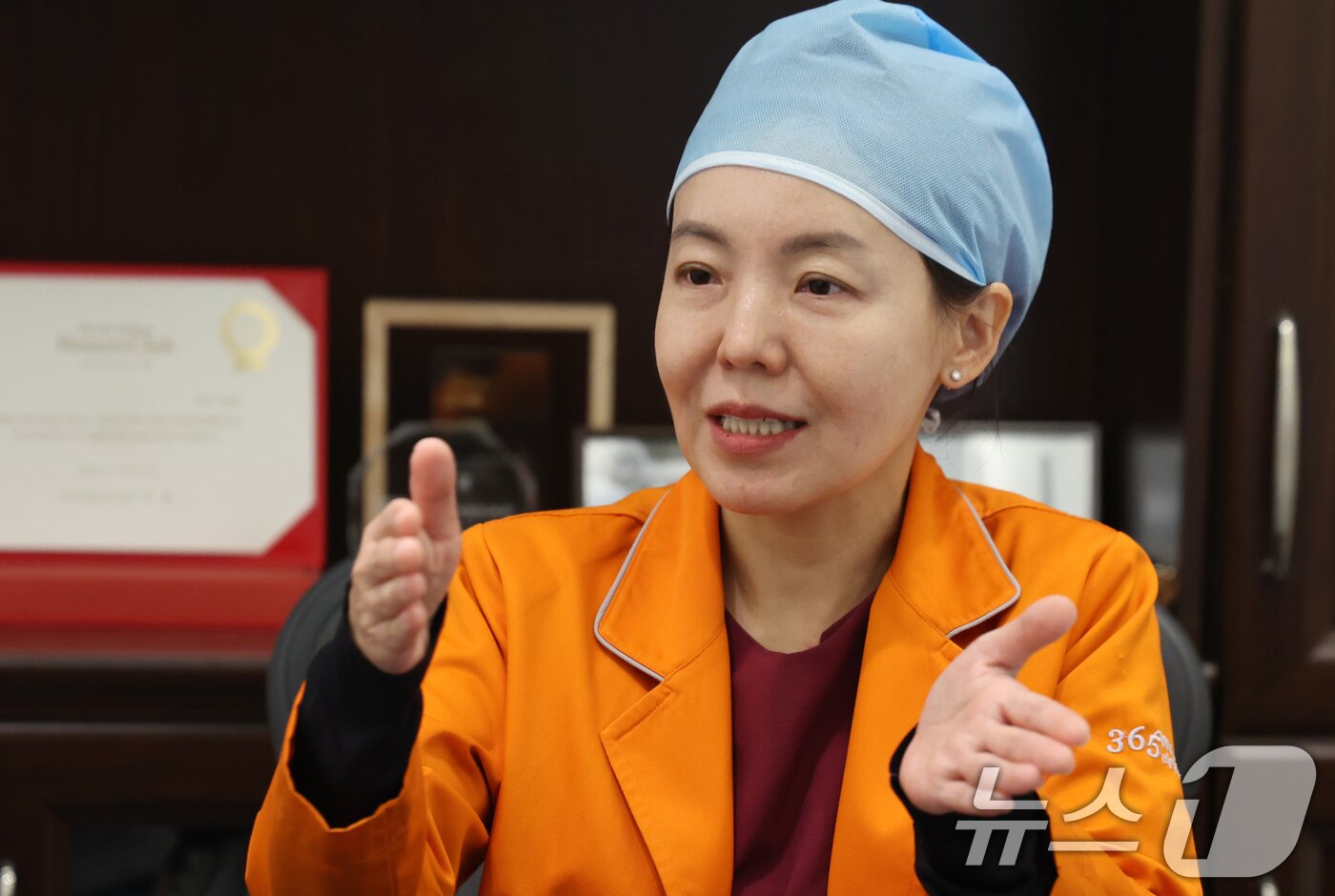 본문 이미지 - 김정은 365mc 올뉴강남본점 대표원장. ⓒ News1 김명섭 기자