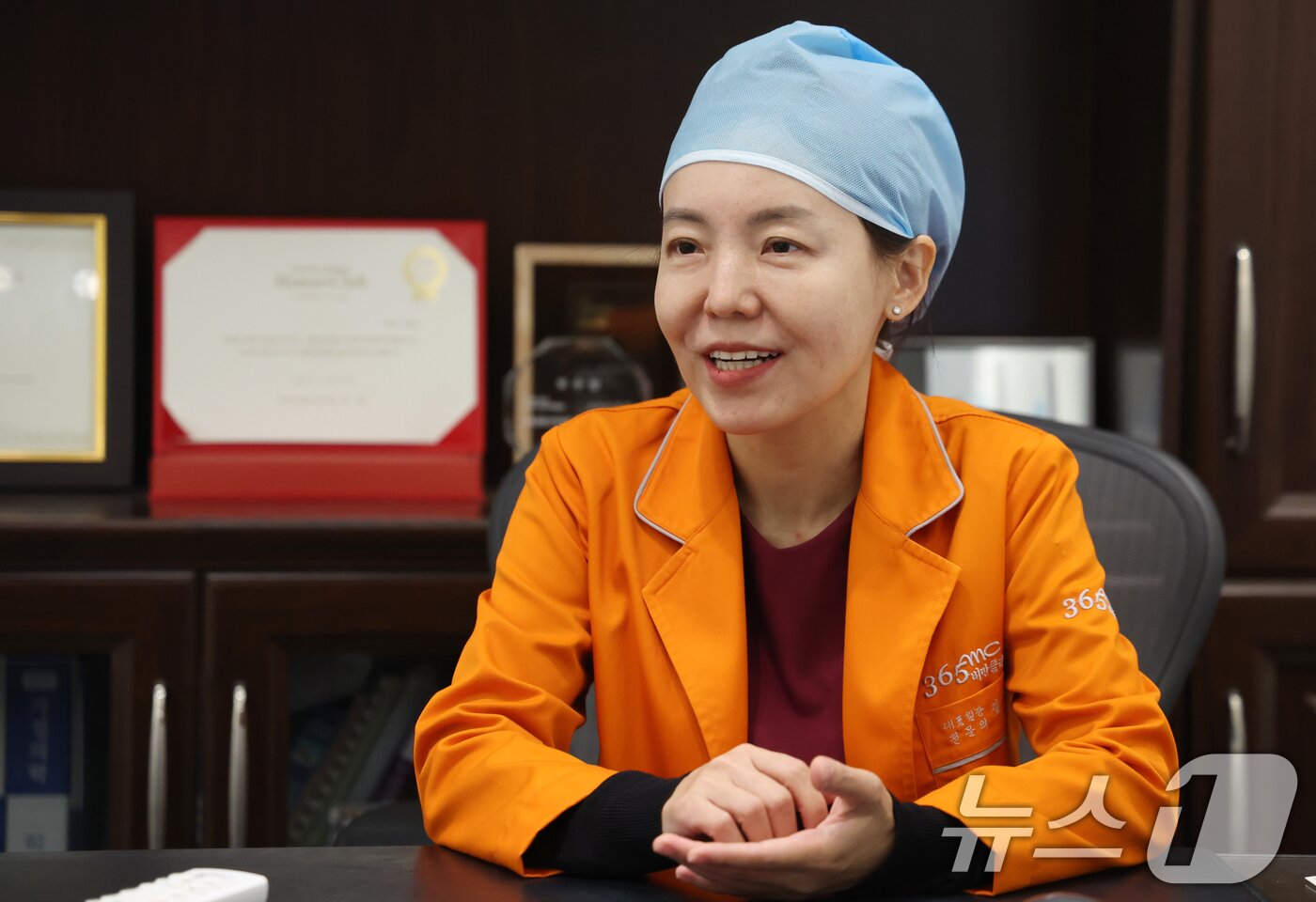 본문 이미지 - 김정은 365mc 지방줄기세포센터 대표원장. ⓒ 뉴스1 김명섭 기자