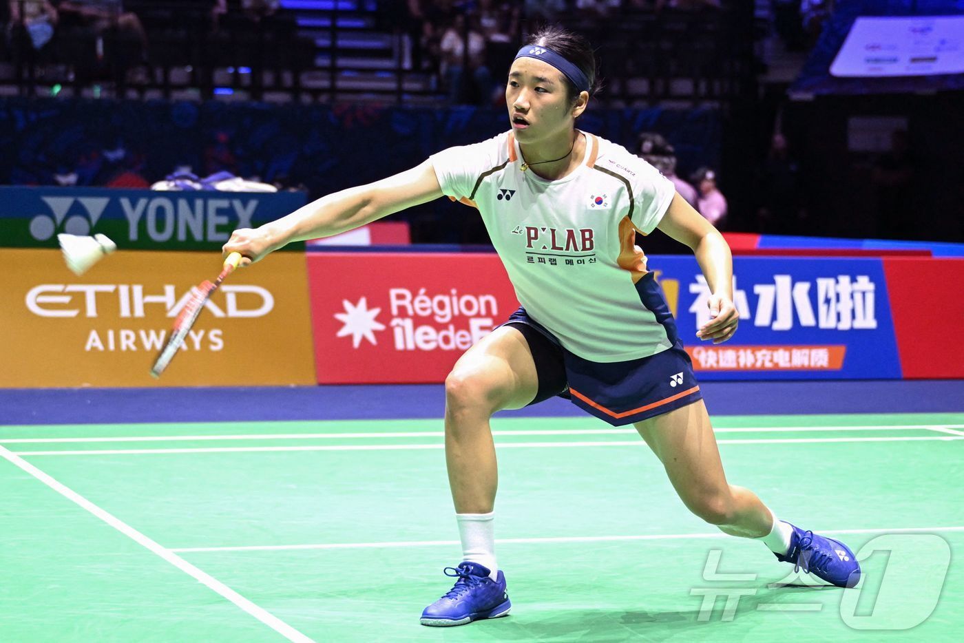 본문 이미지 - 안세영이 세계개인선수권대회 여자단식 16강에 올랐다. ⓒ AFP=뉴스1
