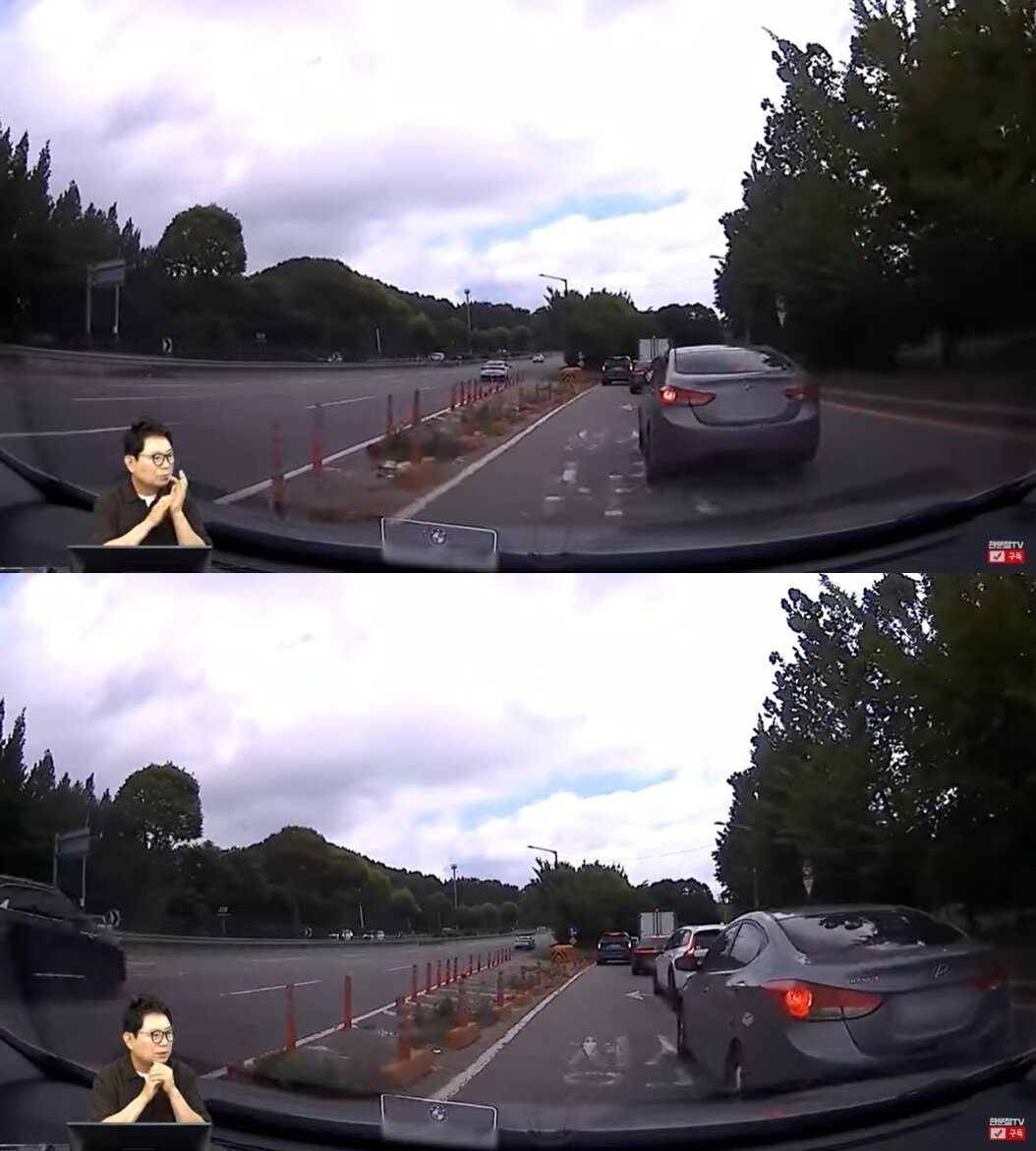 본문 이미지 - (유튜브 채널 '한문철TV' 갈무리)