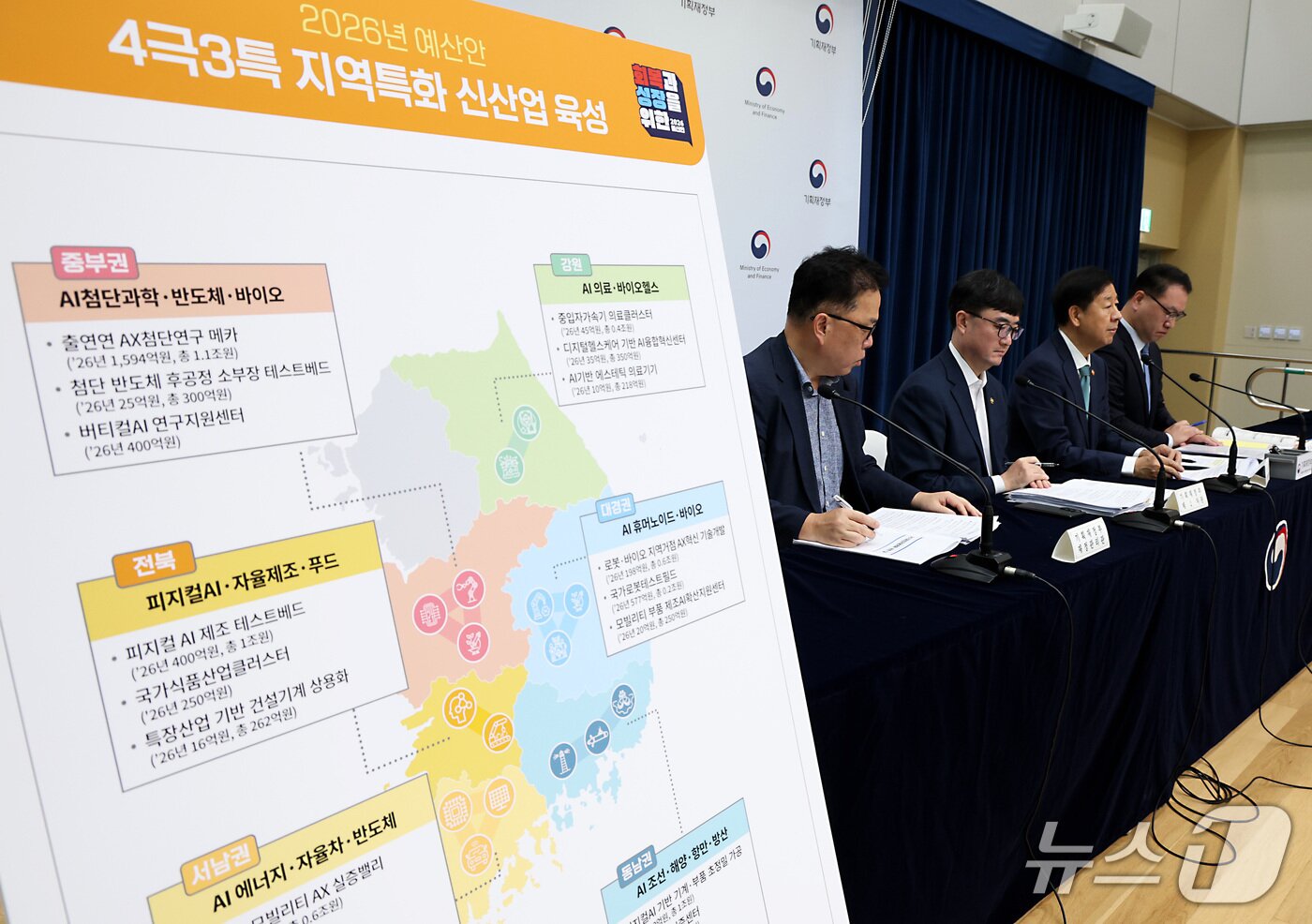 본문 이미지 - 구윤철 부총리 겸 기획재정부 장관이 지난 28일 세종시 정부세종청사 중앙동에서 열린 2026년 예산안 및 2025-2029 국가재정운용계획을 발표하고 있다.2025.8.29/뉴스1