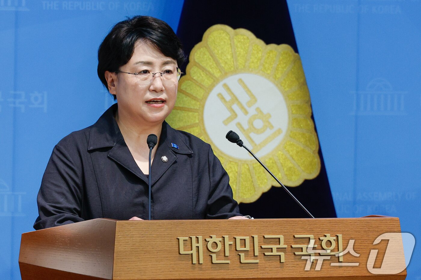 본문 이미지 - 김선민  조국혁신당 국회의원&#40;당대표 권한대행&#41;. 2025.8.29/뉴스1 ⓒ News1 안은나 기자