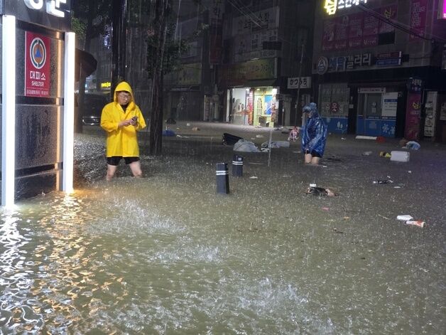 경상권 중심으로 최대 '120㎜' 폭우…전국에 비소식(종합)