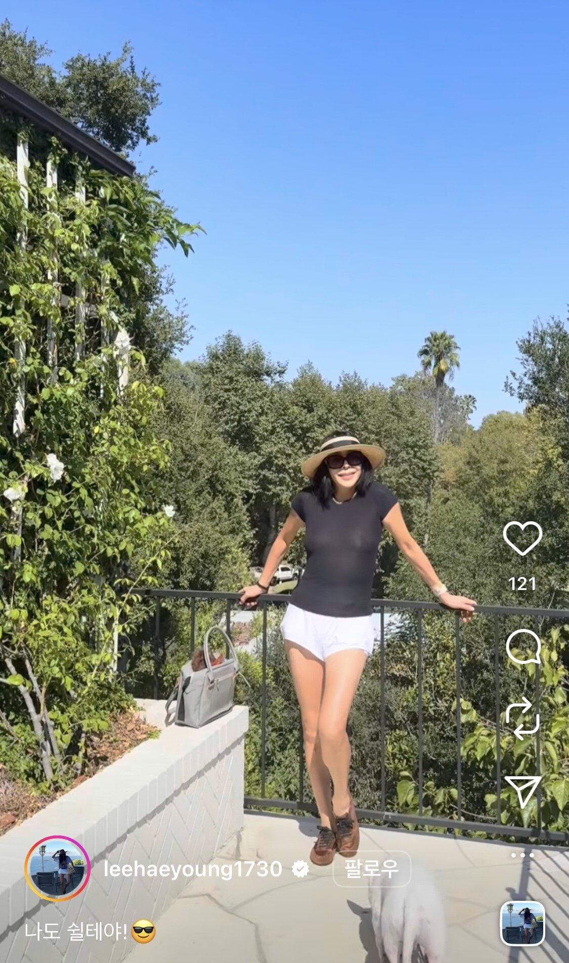 본문 이미지 - 이혜영 인스타그램