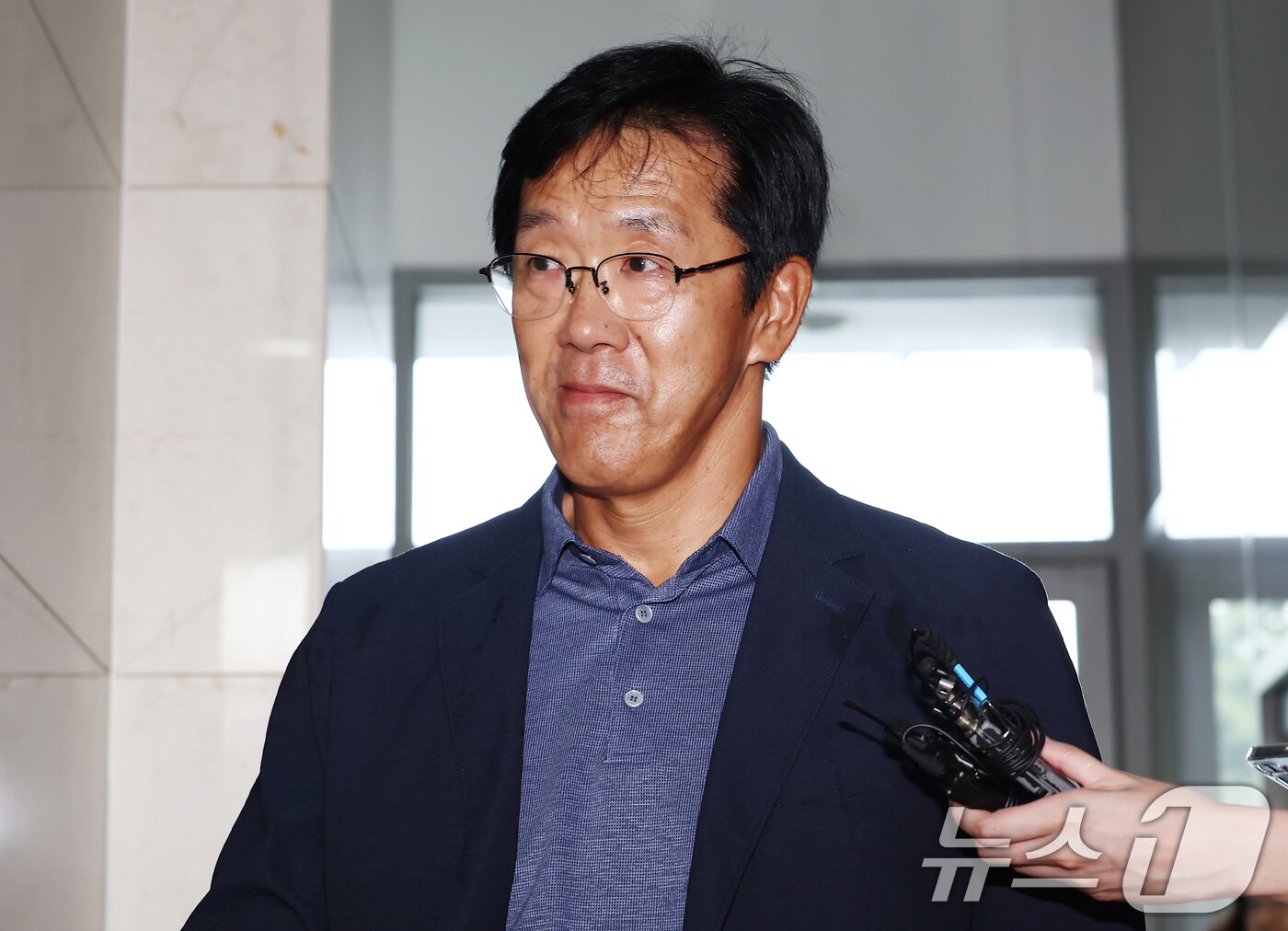 본문 이미지 - 황유성 전 국군방첩사령관. 2025.8.30 ⓒ 뉴스1 김민지 기자