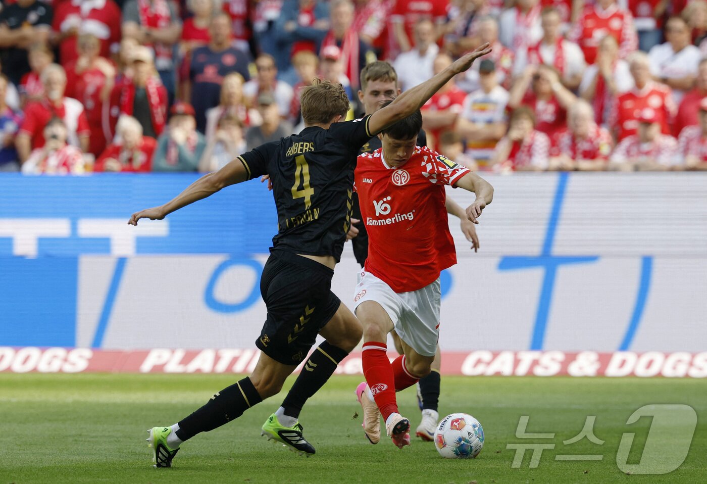 본문 이미지 - 마인츠의 이재성. ⓒ 로이터=뉴스1