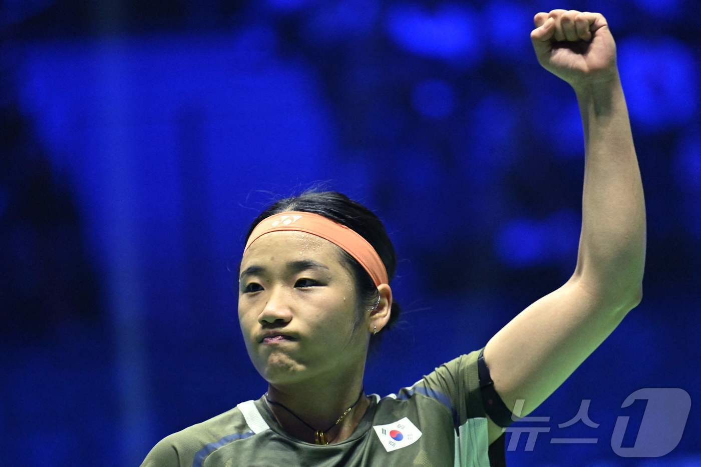 본문 이미지 - 시즌 11승에 도전하는 안세영 ⓒ AFP=뉴스1