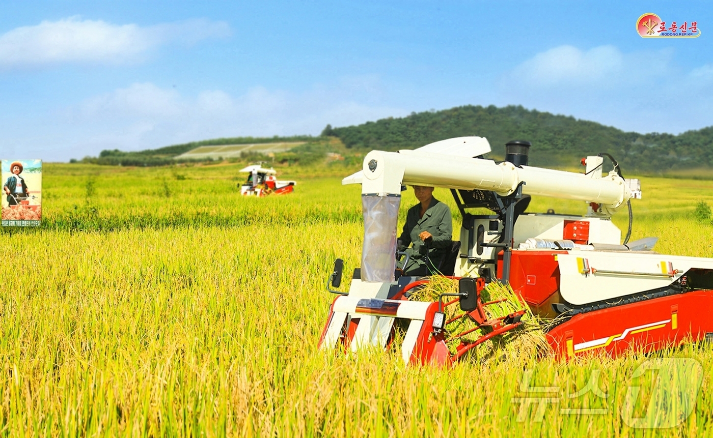 (평양 노동신문=뉴스1) = 북한 노동당 기관지 노동신문은 4일 "최근 연간에 평양시의 농업부문에서는 전반적인 물질기술적 토대가 한 단계 도약한 것은 물론 과학농사 열의가 고조되는 …