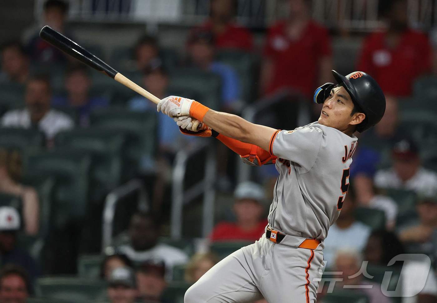 본문 이미지 - 이정후(샌프란시스코 자이언츠). ⓒ AFP=뉴스1