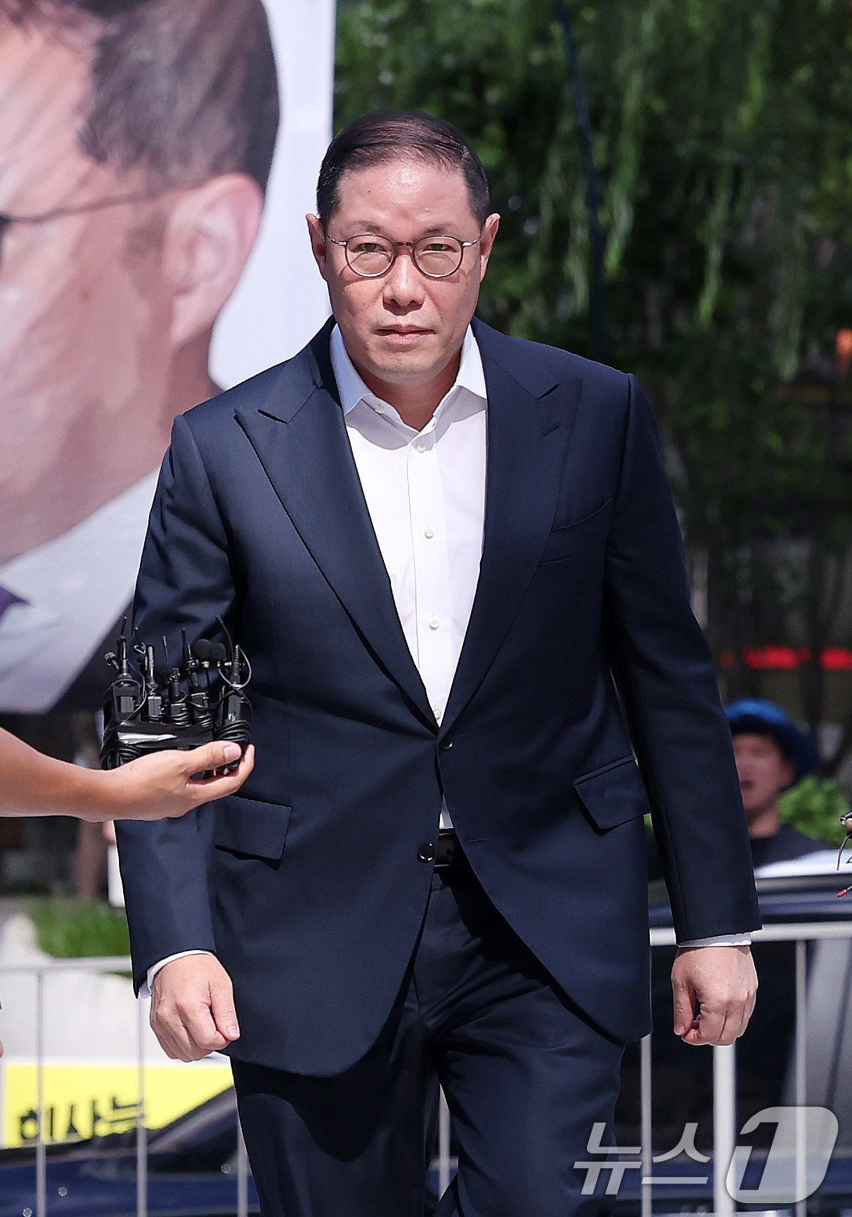 조현상 HS효성 부회장, 특검 출석 - 뉴스1