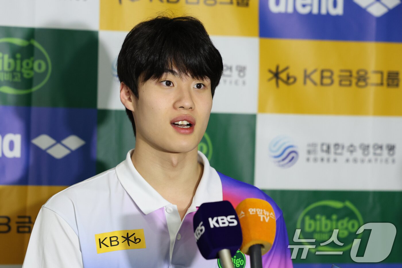 본문 이미지 - 2025 제22회 싱가포르 세계수영선수권대회&#39; 출전을 마친 대한민국 수영 대표팀 황선우. 2025.8.4/뉴스1 ⓒ News1 황기선 기자