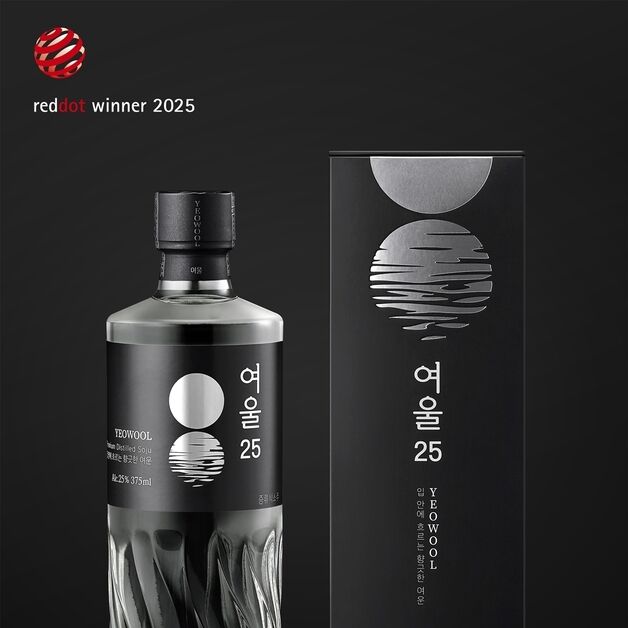롯데칠성 증류식 소주 여울, 2년 연속 레드닷 디자인 어워드 수상