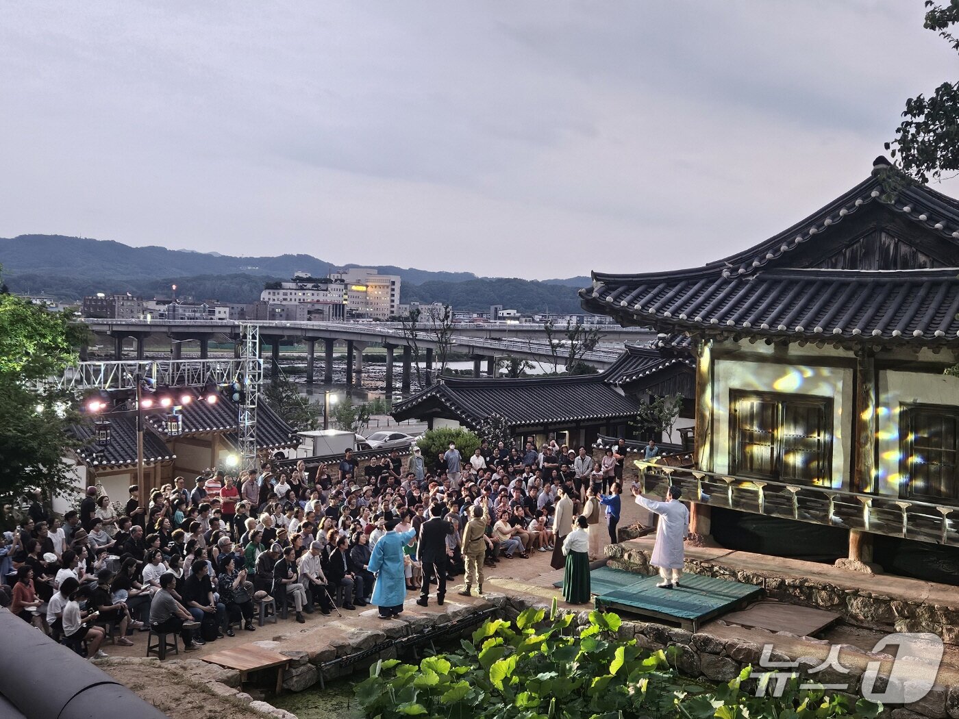 본문 이미지 - 임청각에서 바라본 '서간도 바람 소리'와 낙동강 모습.(안동시 제공. 재판매 및 DB 금지)2025.8.5/뉴스1