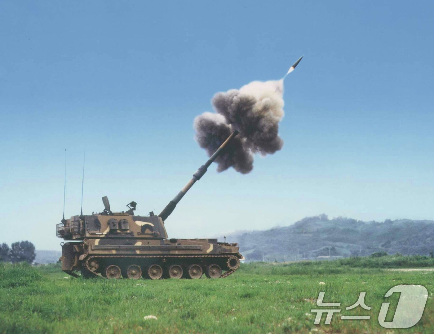 본문 이미지 - K9 자주포. 2025.8.5 ⓒ 뉴스1(국방과학연구소 제공. 재판매 및 DB 금지)