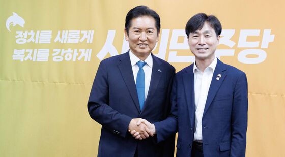 한창민 사회민주당 대표 예방한 정청래 대표