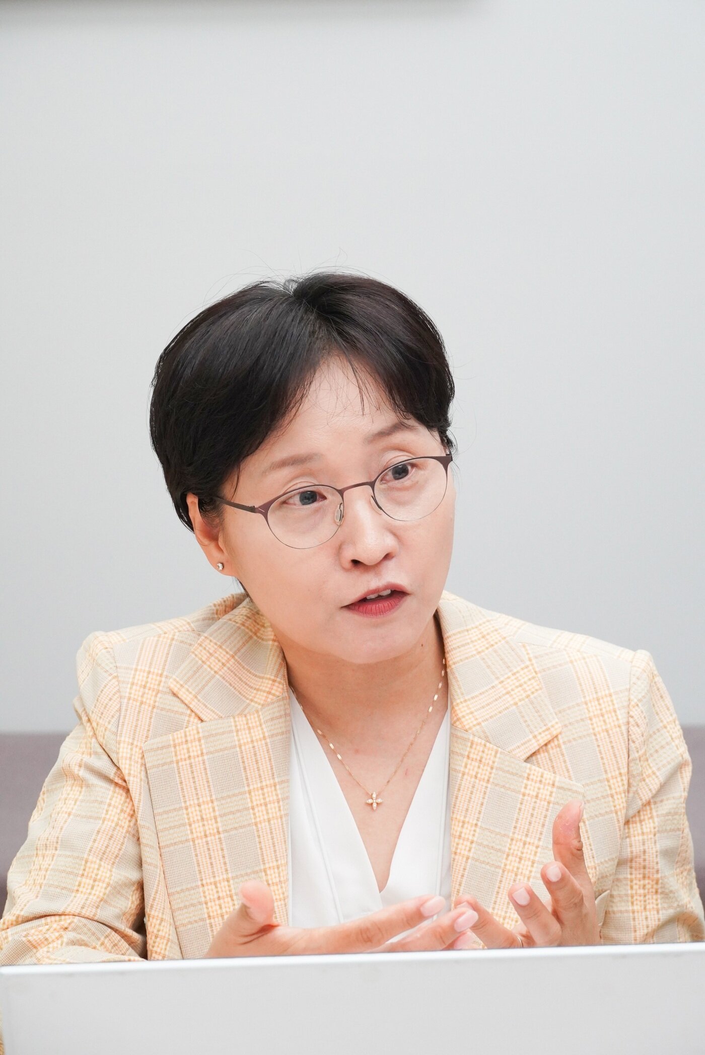 본문 이미지 - 황선영 와플랫 대표가 7일 경기 성남시 분당구의 NHN 사옥 &#39;플레이뮤지엄&#39;에서 &lt;뉴스1&gt;과 인터뷰를 진행했다. &#40;NHN 제공&#41;