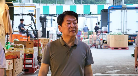 대구농수산물도매시장 찾은 안철수