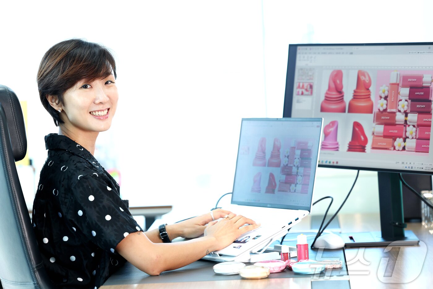 본문 이미지 - 이승민 어뮤즈 대표 인터뷰가 5일 서울 강남구 어뮤즈 신사 오피스에서 뉴스1과 인터뷰를 하고 있다. ⓒ News1 권현진 기자