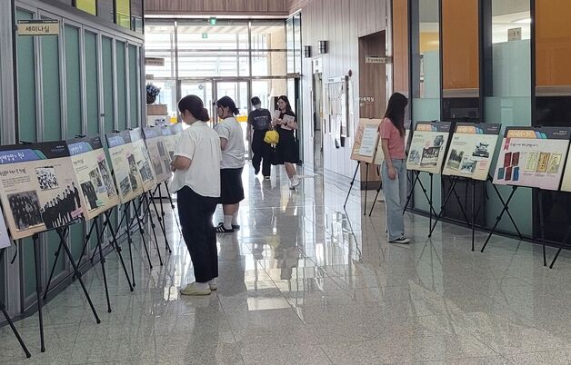 진천군, 광복 80주년 기념 학교로 보는 한국 근현대사 전시