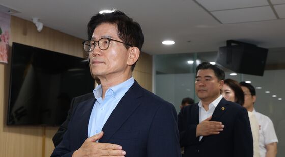 경기도의회 찾은 김문수 후보