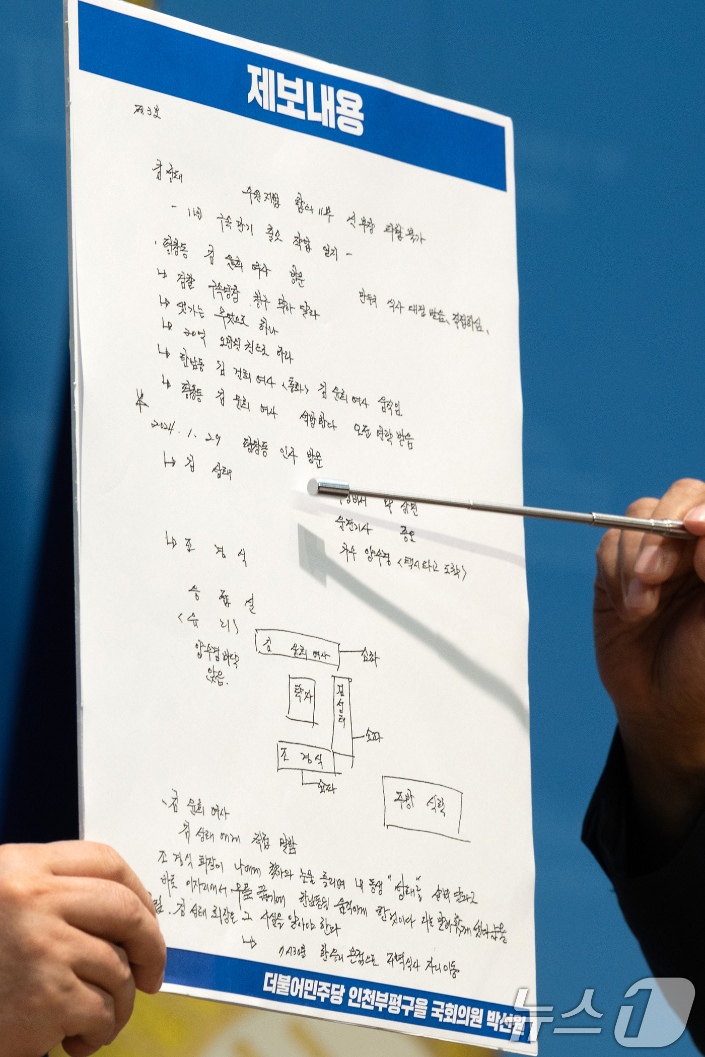 (서울=뉴스1) 이승배 기자 = 박선원 더불어민주당 의원이 6일 서울 여의도 국회 소통관에서 김성태 쌍방울그룹 전 회장 보석 석방과 김건희 여사 관련 의혹에 대해 더불어민주당 정치 …