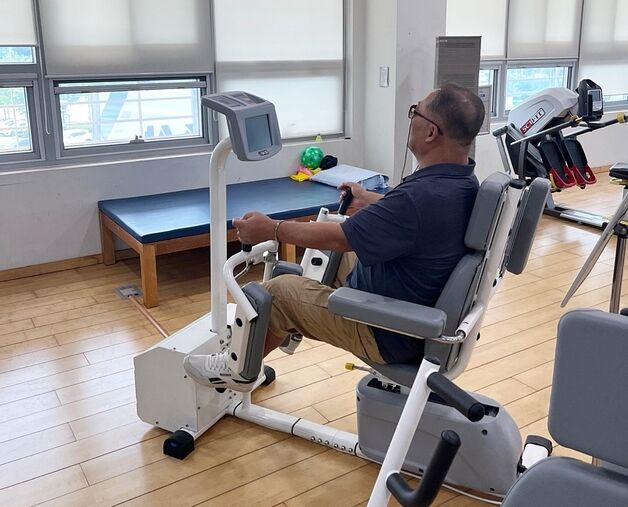 증평군보건소 재활운동실 '주민들의 건강 지킴이'