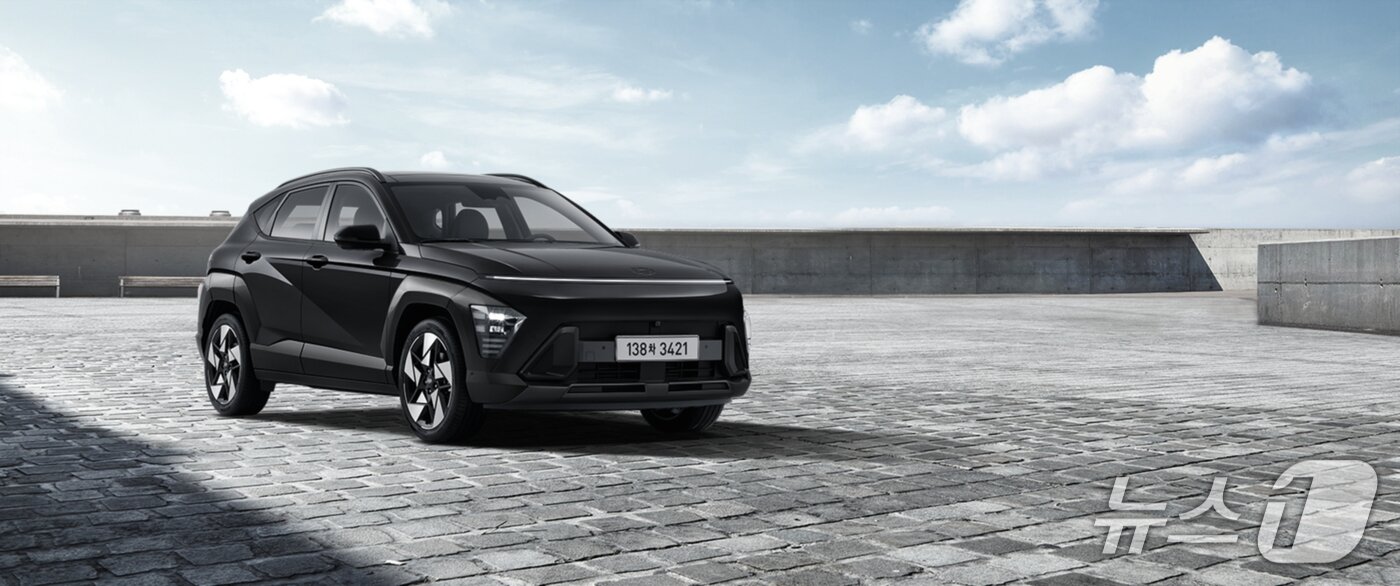 본문 이미지 - 코나 블랙 익스테리어.(현대차 제공) 