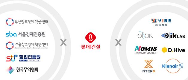 롯데건설, 스타트업과 손잡고 미래 건설 기술 선도한다