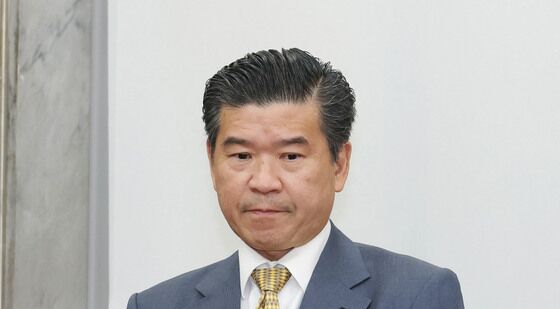 국회 찾은 제임스 김 암참 회장