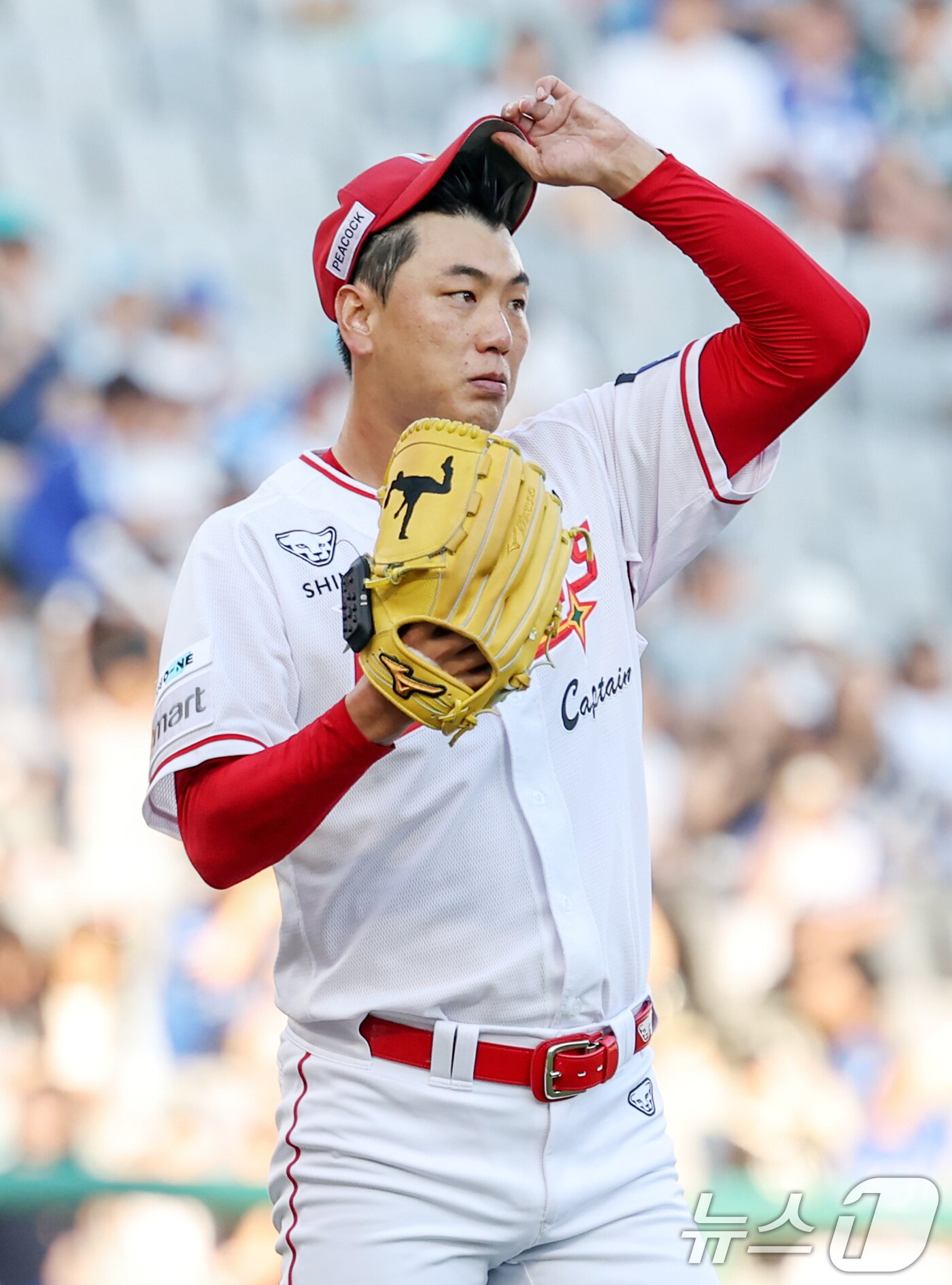 본문 이미지 - SSG 랜더스 투수 김광현. 2025.8.7/뉴스1 ⓒ News1 민경석 기자