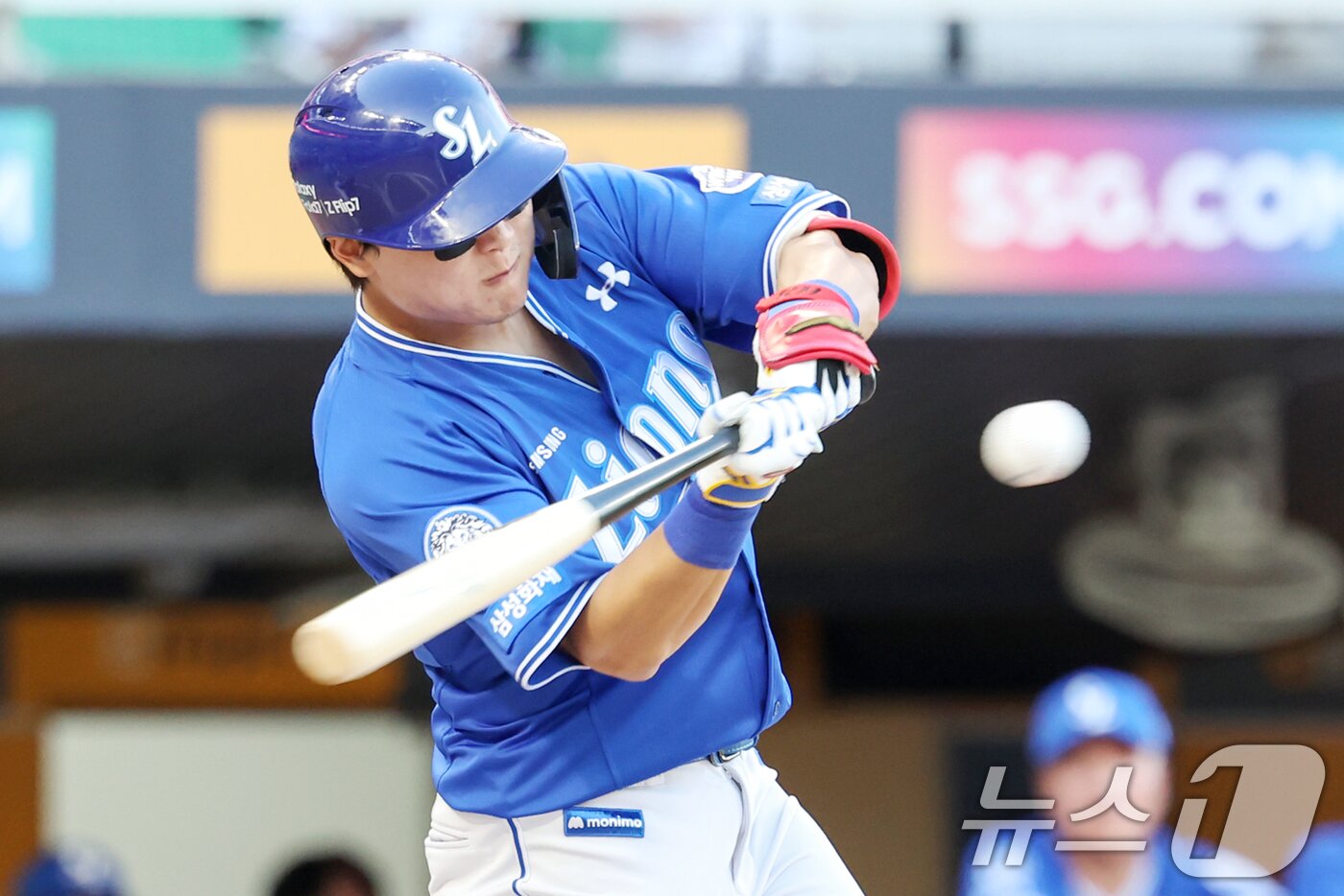 본문 이미지 - 삼성 라이온즈 박승규. 2025.8.7/뉴스1 ⓒ News1 민경석 기자