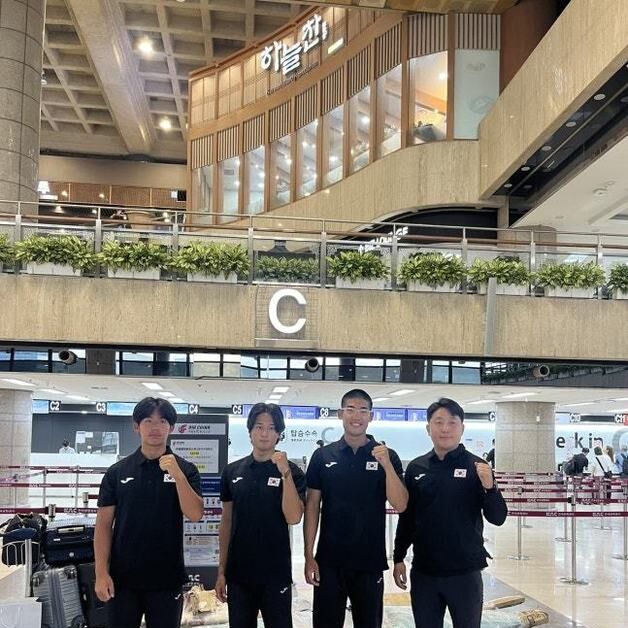 카누 슬라럼 대표팀, 아시아선수권 참가 위해 결전지 중국 출국
