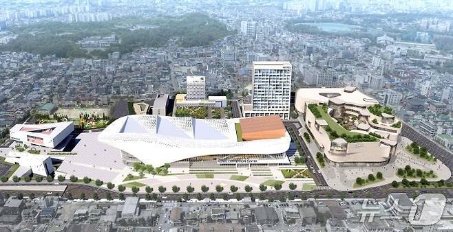 본문 이미지 - 전주 MICE 복합단지 조감도/뉴스1