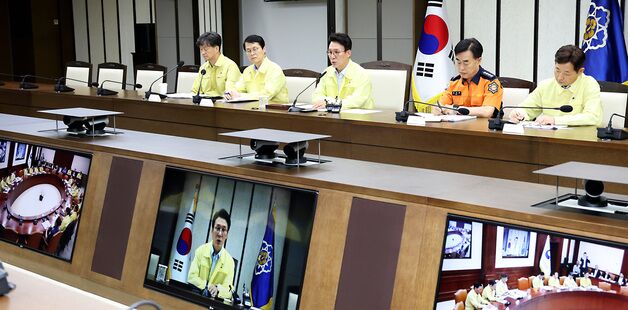 국가테러대책위원회 발언하는 김민석 국무총리