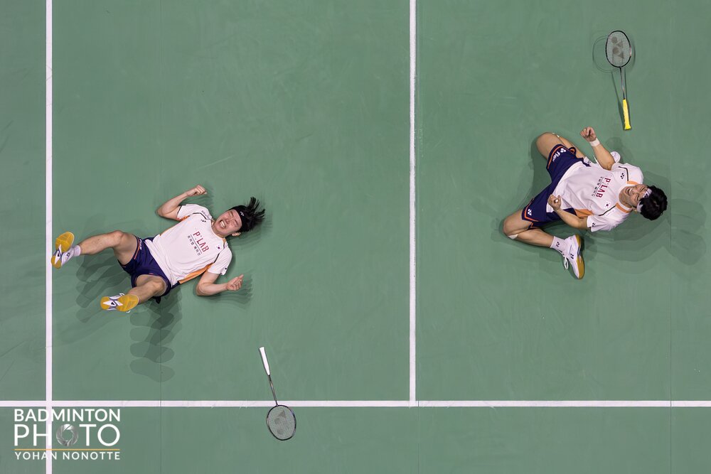 본문 이미지 - 명실상부 배드민턴 남자복식 최강의 조로 자리매김한 서승재-김원호(한국배드민턴협회 제공)