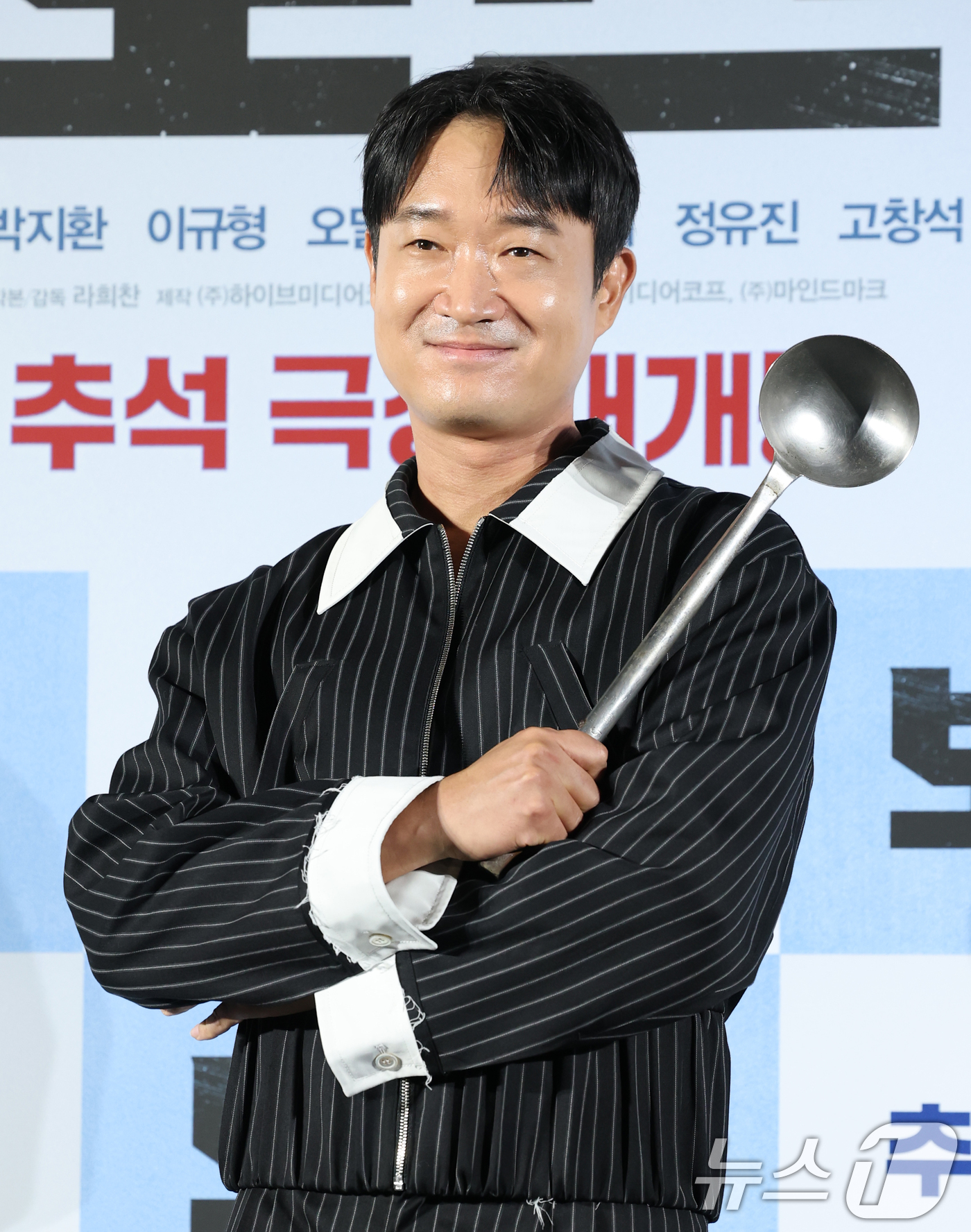 (서울=뉴스1) 권현진 기자 = 배우 조우진이 1일 오전 서울 메가박스 성수에서 열린 영화 '보스'(감독 라희찬) 제작보고회에 참석해 포즈를 취하고 있다.‘보스’는 조직의 미래가 …