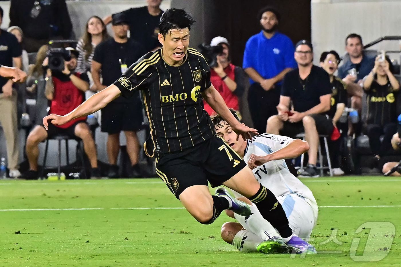 본문 이미지 - LA FC의 손흥민 ⓒ AFP=뉴스1