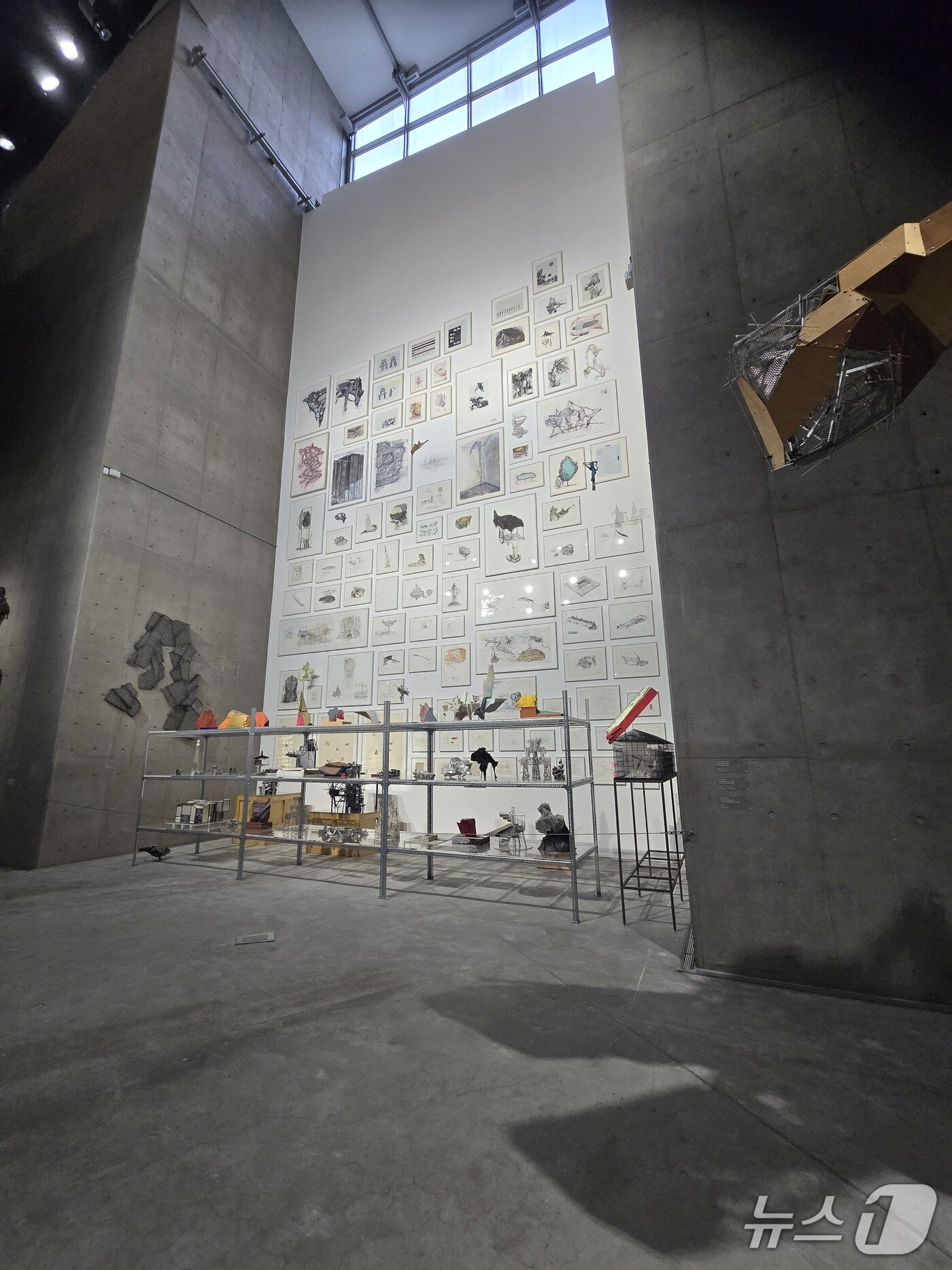 본문 이미지 - 리움미술관 '이불: 1998년 이후'전 전시 전경. ⓒ 뉴스1 김정한 기자