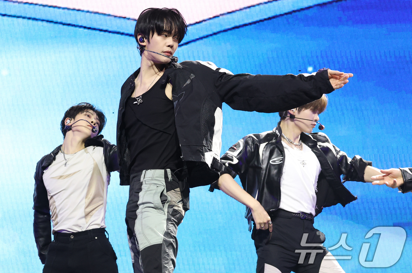 (서울=뉴스1) 권현진 기자 = 제로베이스원(ZEROBASEONE) 김규빈이 1일 오후 서울 용산구 블루스퀘어 SOL트래블홀에서 가진 정규 1집 ‘NEVER SAY NEVER(네버 …