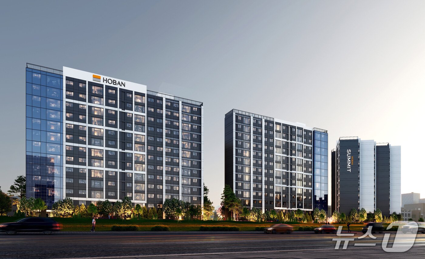 본문 이미지 - 호반건설 신월동 가로주택정비사업 조감도 &#40;호반건설 제공&#41; 뉴스1 ⓒ News1