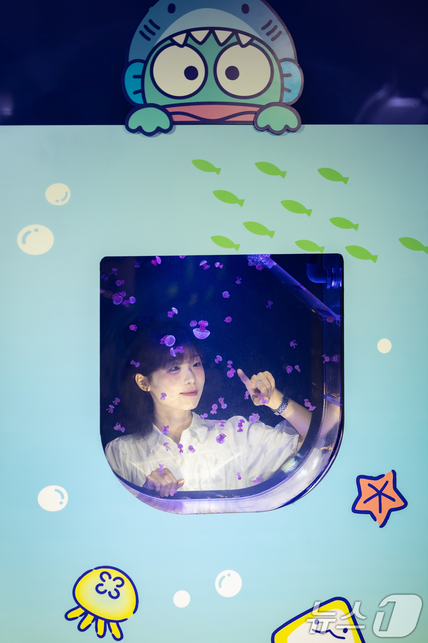 (서울=뉴스1) = 롯데월드 아쿠아리움이 글로벌 인기 지식재산권(IP) 산리오캐릭터즈와 손잡고 신규 컬래버레이션 이벤트를 오는 11월 30일까지 진행한다고 10일 밝혔다.사진은 산 …