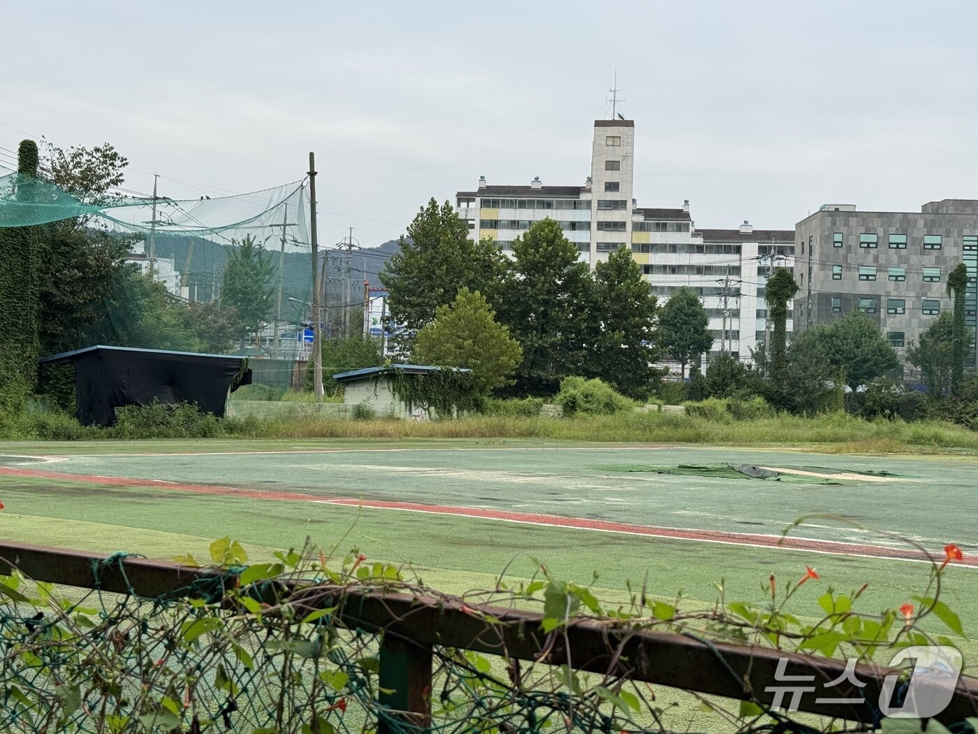 본문 이미지 - 서울 도봉구 성균관대 야구장 내부.2025.09.09/뉴스1 ⓒ News1 권준언 기자