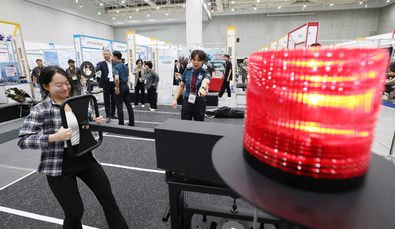 중앙경찰학교, '순환식 체력검사장' 개방…"수험생 실전 적응 돕는다"