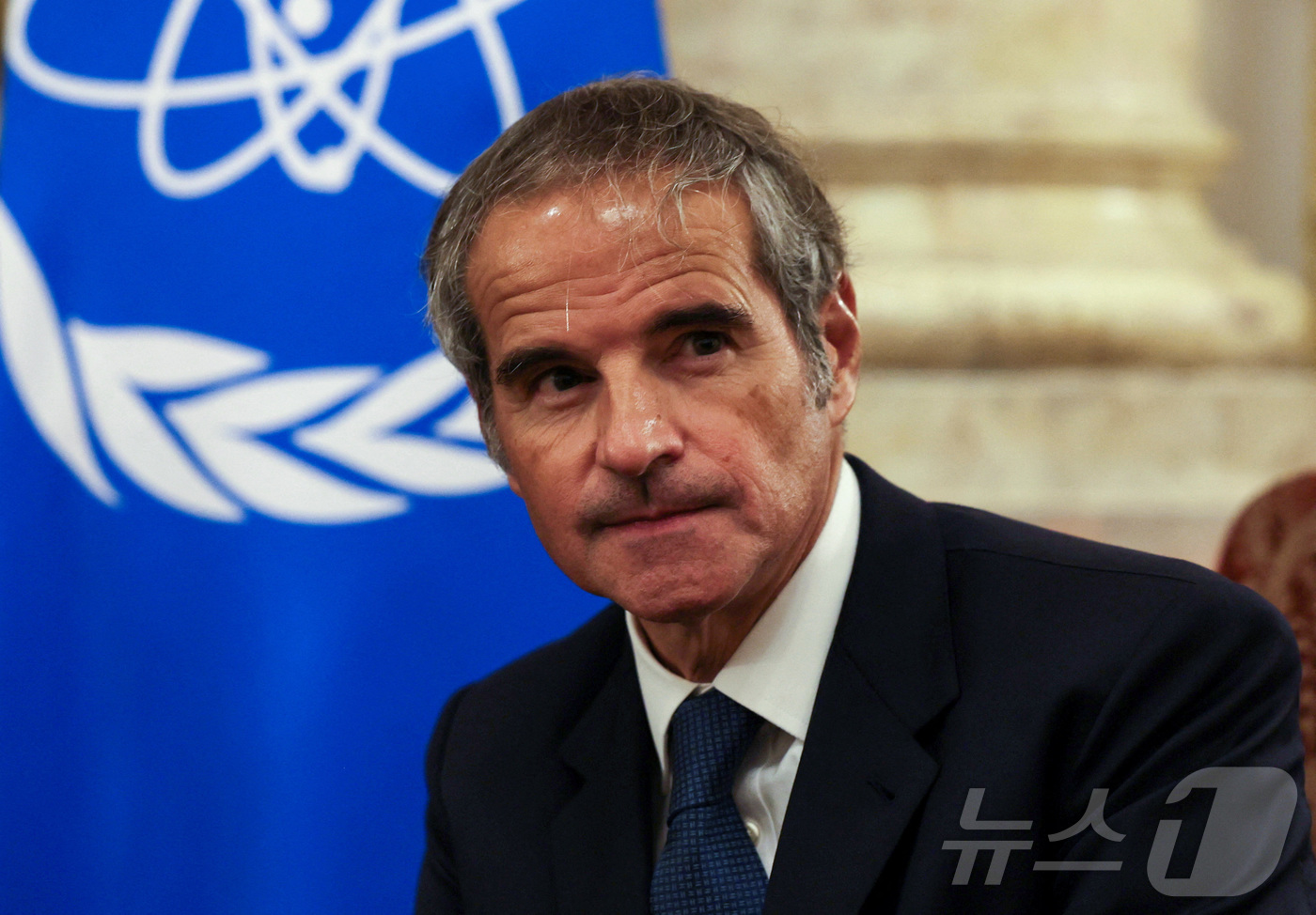 (카이로 로이터=뉴스1) 윤다정 기자 = 라파엘 그로시 국제원자력기구(IAEA) 사무총장. 2025.09.09.ⓒ 로이터=뉴스1