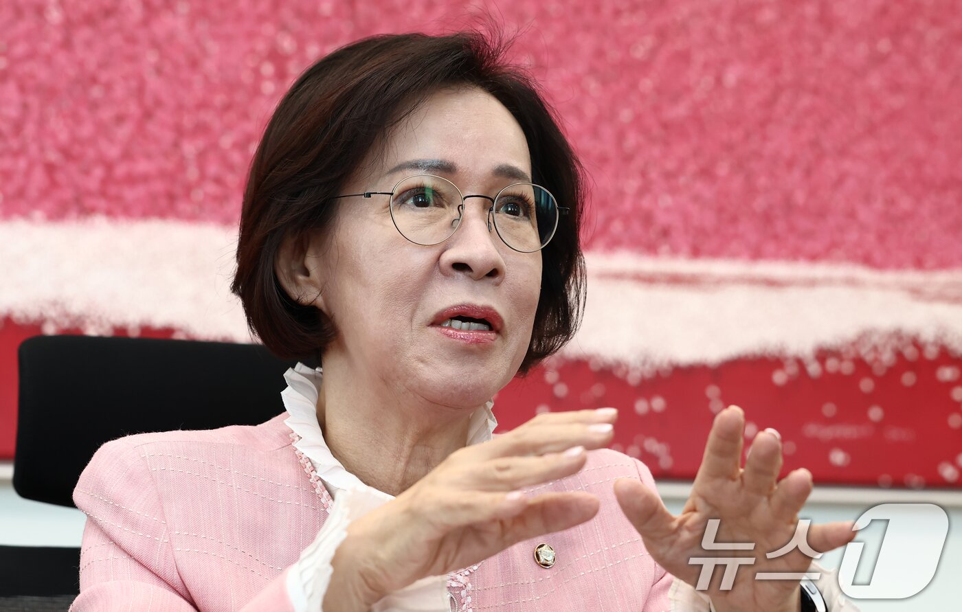 본문 이미지 - 이인선 국회 여성가족위원장이 10일 서울 여의도 국회에서 뉴스1과 인터뷰를 하고 있다. ⓒ News1 김민지 기자